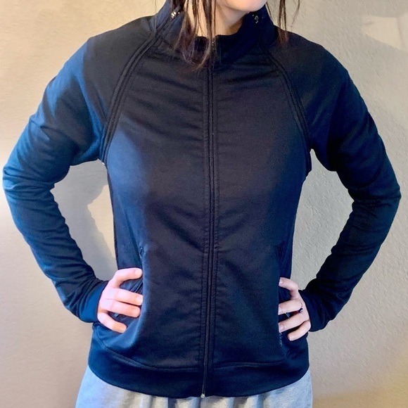 Calvin Klein Performance Jacket Small 2-in-1 Convertible Sport Jacket ZipUp CK - Picture 1 of 13